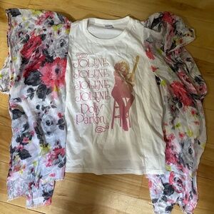 NWOT reworked dolly ONE SIZE shirt